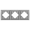 Toolight Triple Socket Frame Oste Jnh015-3f Grey