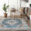 PLUSH DESIGN 2 1.60*2.30 BLUE