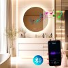 Mirror LED 80cm ROUND BLUETOOTH