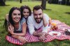 Picnic blanket Blue 150x130x1cm