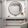Bathroom LED Mirror REA MMJ 60cm Black