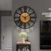Round Wall Clock Loft 35 cm metal/wood MC70902