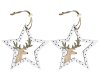 Set of 2 Christmas decorations KL-21X12 White