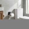 Toilet paper holder REA without drilling Black 381698