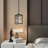 Pendant Lamp TOOLIGHT APP1110 PERPENDICULAIRE Metal Black E27 1-light point