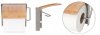 Toilet Paper Holder REA 390227 Bamboo