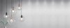 Pendant Lamp TOOLIGHT APP038-3CP LASSI Glass Rose-Gold 20cm E27