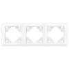 Toolight Triple Socket Frame Oste Jnh015-3f White