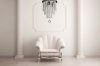 Ceiling Lamp Chandelier TOOLIGHT APP787-3C Cristal Round 3-light points G9 25x25x35Cm