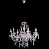Chandelier Toolight 300750 Crystal Chrome 8-light points E14