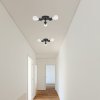 Ceiling Lamp Chandelier TOOLIGHT APP701-3C Triangle Metal Black 3-light points E27 20x20x8Cm