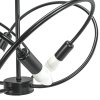 Pendant Lamp TOOLIGHT APP1093-4C 4 Black 4-light points E14 60x60x36cm