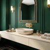 Concealed Washbasin Tap Rea Arcos Brush Gold