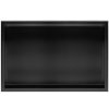 Built-in Stainless Steel Bathroom Shelf 30X60 Black Matt