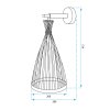 Wall lamp BOHO APP1340-1W
