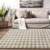 PLUSH CARPET CLOVER PEPITKA BEIGE 1.40*2.00