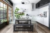 Ceiling LED Lamp Chandelier TOOLIGHT APP802-C Black + Remote Control Ring 2-light points 110 W 60x60Cm
