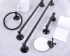 Bathroom hanger Black 332870A