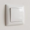 Toolight Single Switch With Frame Oste Jnh006-w White