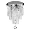 Ceiling Lamp Chandelier TOOLIGHT APP787-3C Cristal Round 3-light points G9 25x25x35Cm