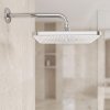 Rea Rectangular Shower Head Js-032 Chrome