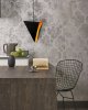 Pendant Lamp TOOLIGHT APP253-1CP Geometric Triangle Black 1-light point E27 17,5x17,5x25cm