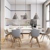 Lamp BUFFO White 105x27x105cm