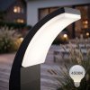 Toolight Standing Led Garden Lamp Jnh033-g Black