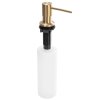 Soap dispenser REA Gold Brush round