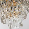Chandelier Toolight APP1058-CP Gold Black Crystal E14 9-light points