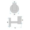Rea Bathroom Hanger 5705 Galo Titan