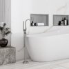 Built-in Stainless Steel Bathroom Shelf 30X45 Brushed Steel