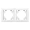 Toolight Double Socket Frame Oste Jnh014-2f White