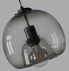 Pendant Lamp TOOLIGHT APP1027-1CP Black Round 1-light point E27 25x25x45-100cm