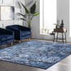 PLUSH DESIGN 3 1.80*2.60 BLUE