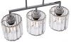 Pendant Lamp TOOLIGHT 392228 Glamour Chrome 3-light points E27