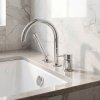 Rea 3-Hole Bathtub Faucet Lungo Chrome 23,5X6,5X27,5Cm
