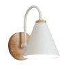 Wall Light Toolight APP933-1W E27 white / brown