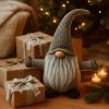 Chrismas Gnome 35cm YX045 GREY