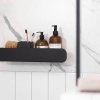 Bathroom Shelf Sf01 45Cm Black Matt