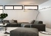 Bathroom Wall LED Light TOOLIGHT APP367-1W Chrome 15W 106cm
