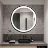 Bathroom LED Mirror REA MMJ 60cm Black