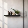 Bathroom Shelf Sf04 60Cm Black Matt