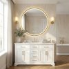 Bathroom LED Mirror REA MMJ 60cm Brushed Rose Gold