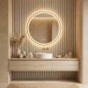 Bathroom LED Mirror REA MMJ 90cm Gold