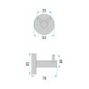 Rea Bathroom Hanger 5605 Leo Titan