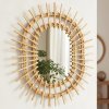 Boho Wall Mirror REA QDJ5749 57cm
