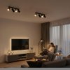 Ceiling Lamp Chandelier TOOLIGHT APP940-4C Black 4-light points GU10 6x40x16,5Cm