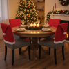 Christmas Chair Cover 6 pcs Santa's Hat
