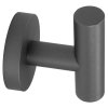 Bathroom hook hanger REA Gun Black 322230A